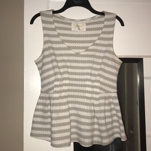 Cute spring peplum blouse!